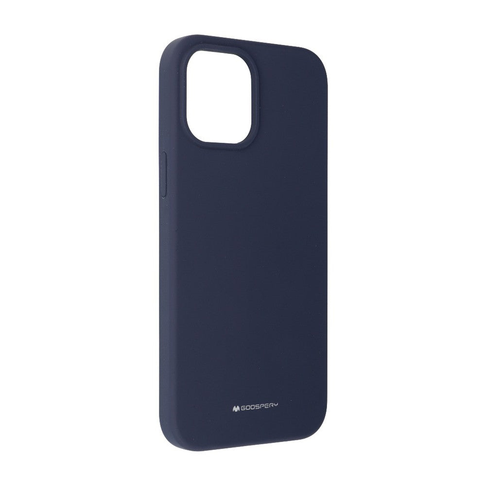 Iphone 14 pro max navy silicone case
