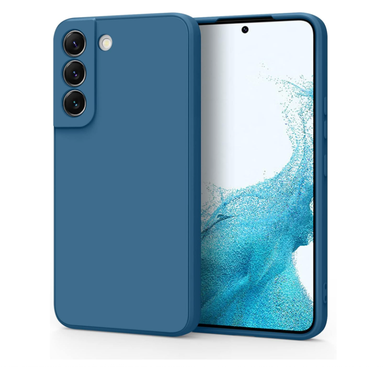 Samsung S22 navy silicone case 