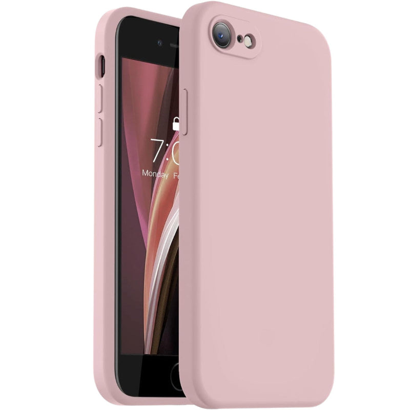 IPhone Se pink silicone case