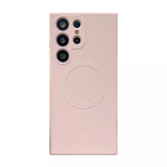 Samsung S24 Ultra pink silicone case 