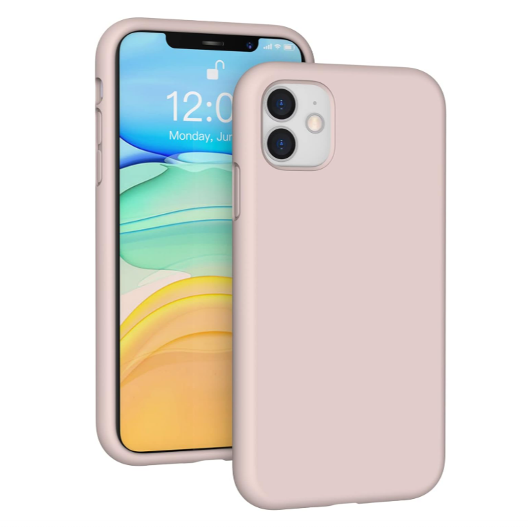 IPhone 11 pink silicone case