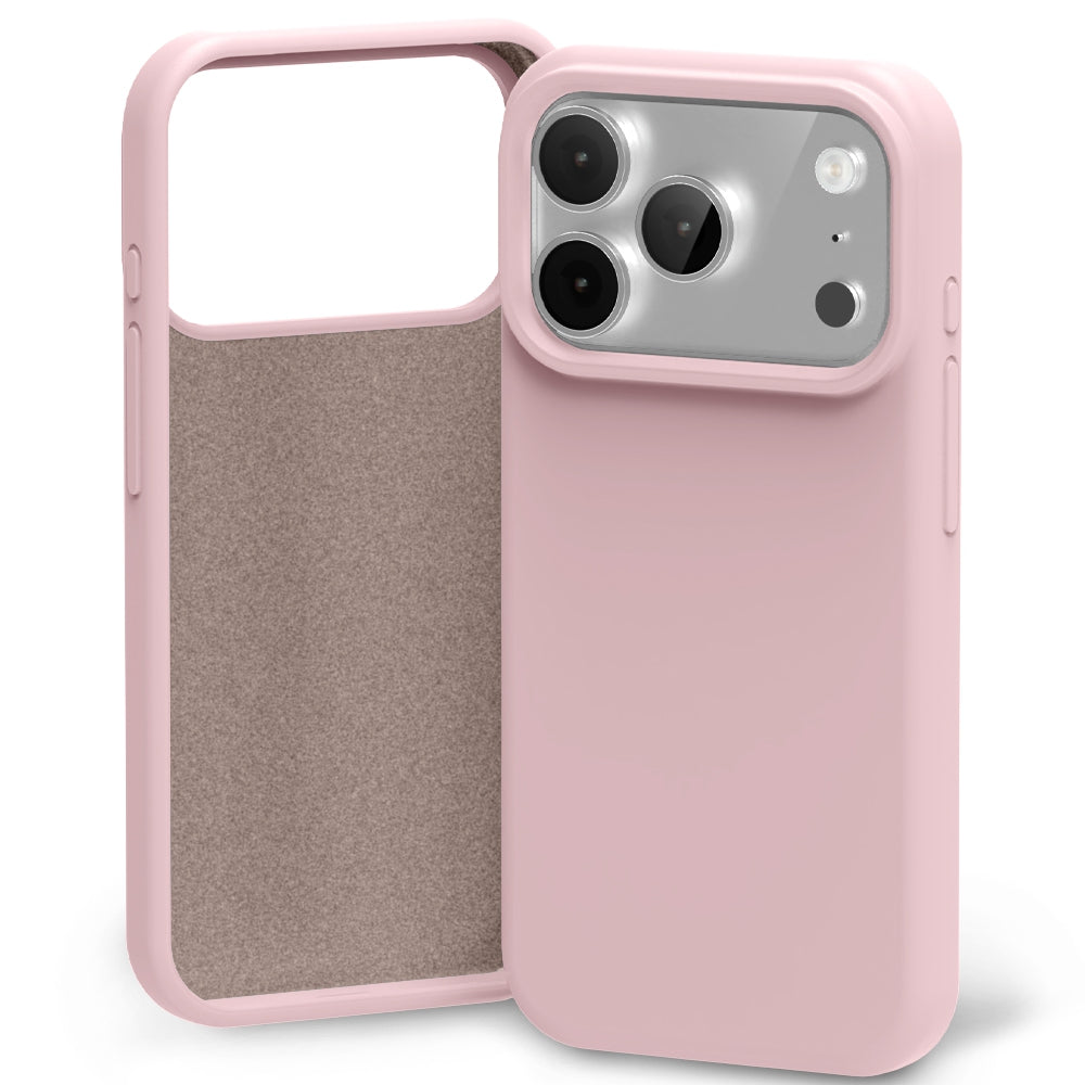 Iphone 17 pro max pink silicone case