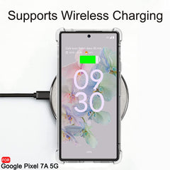 clear wireless charging case pixel 7a