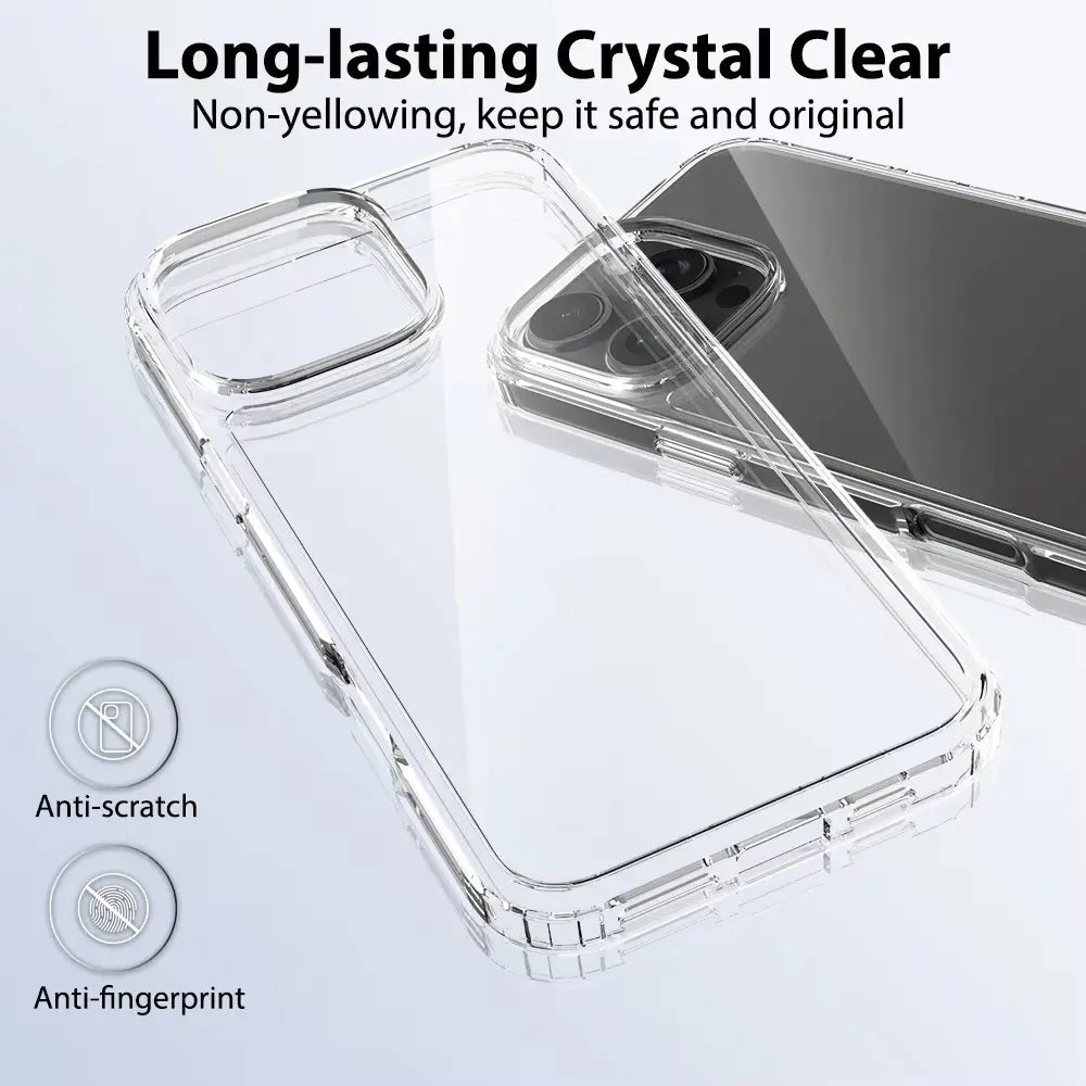 IPhone 16 pro protective clear case