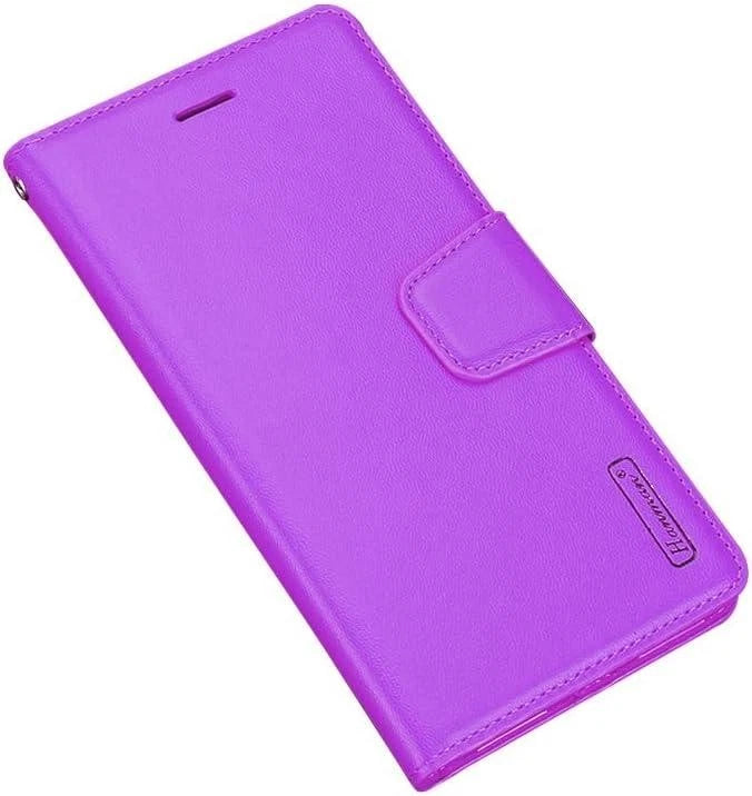 Samsung A35 purple flip case