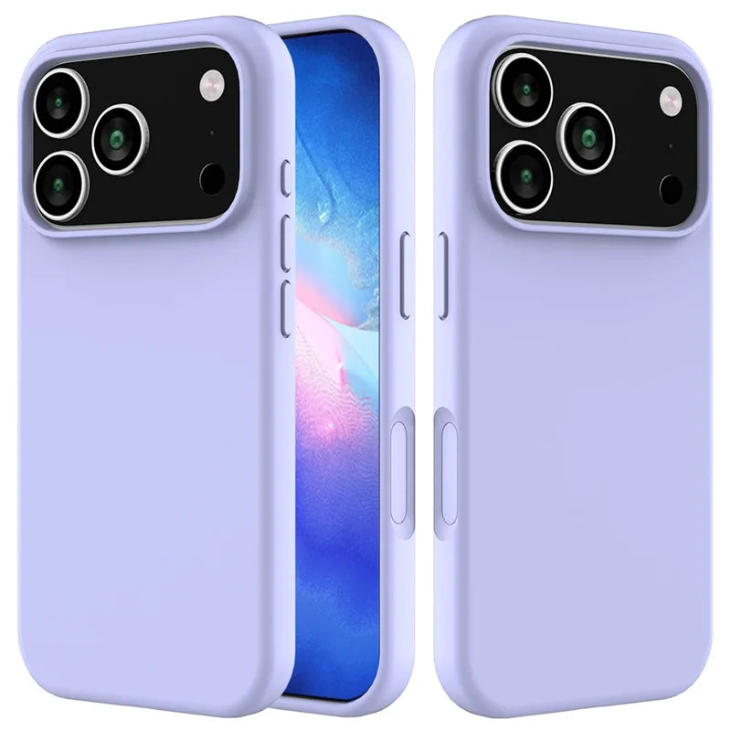 IPhone 17 Pro purple silicone case