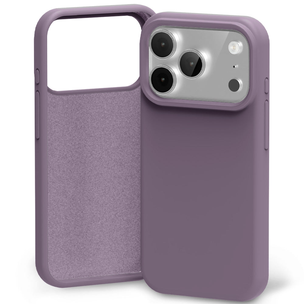 IPhone 17 pro max purple silicone case 