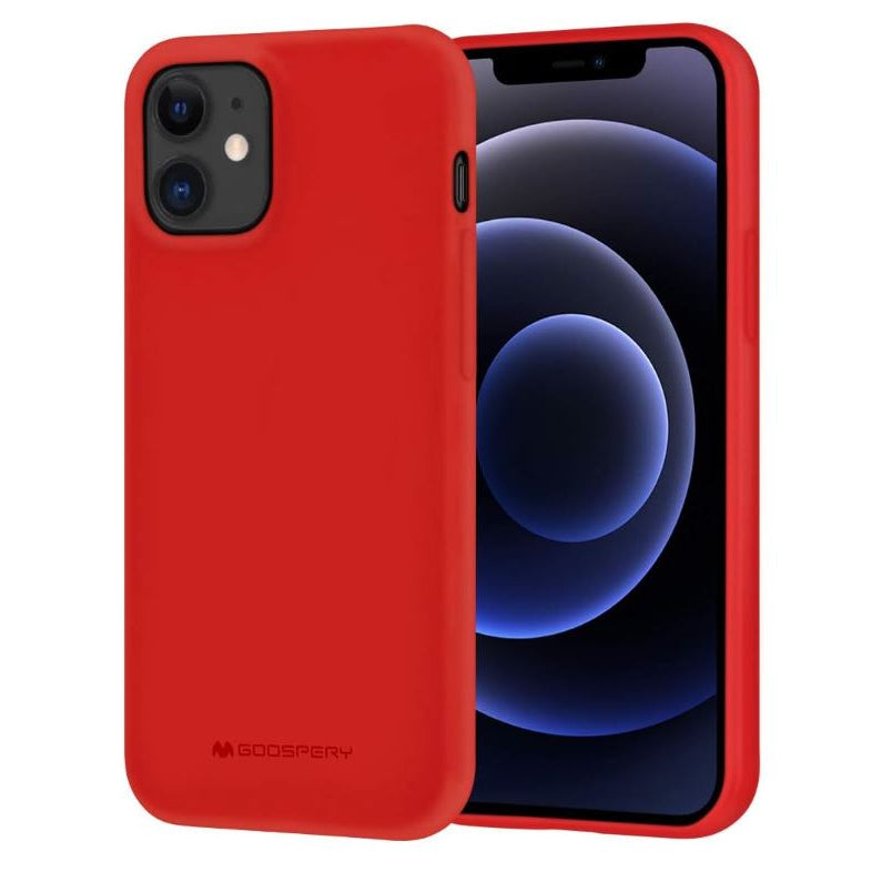 IPhone 12 Mini red silicone case