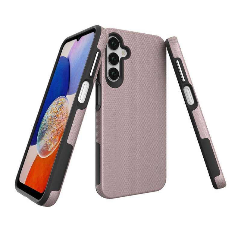 Samsung A16 hard case in rose gold