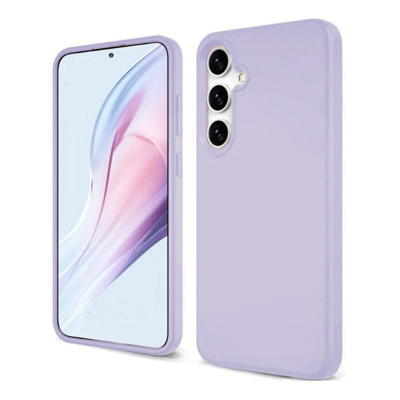 purple magsafe liquid silicone case for s26