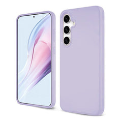 purple magsafe liquid silicone case for s26