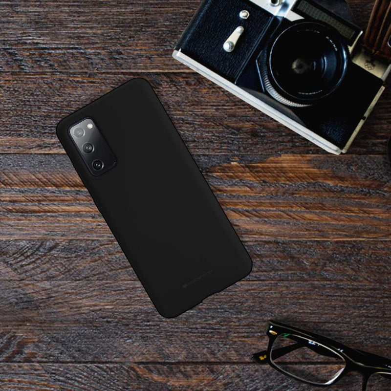 s20 fe black silicone case