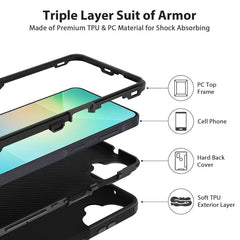 Samsung A06 shockproof case