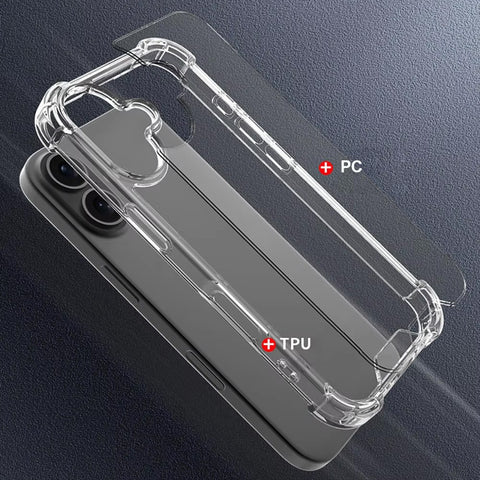 clear hard case for iPhone 16