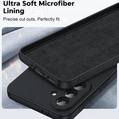 black silicone case for Samsung A37