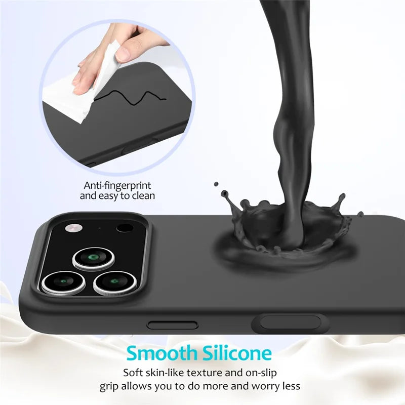 IPhone 17 pro max silicone cases