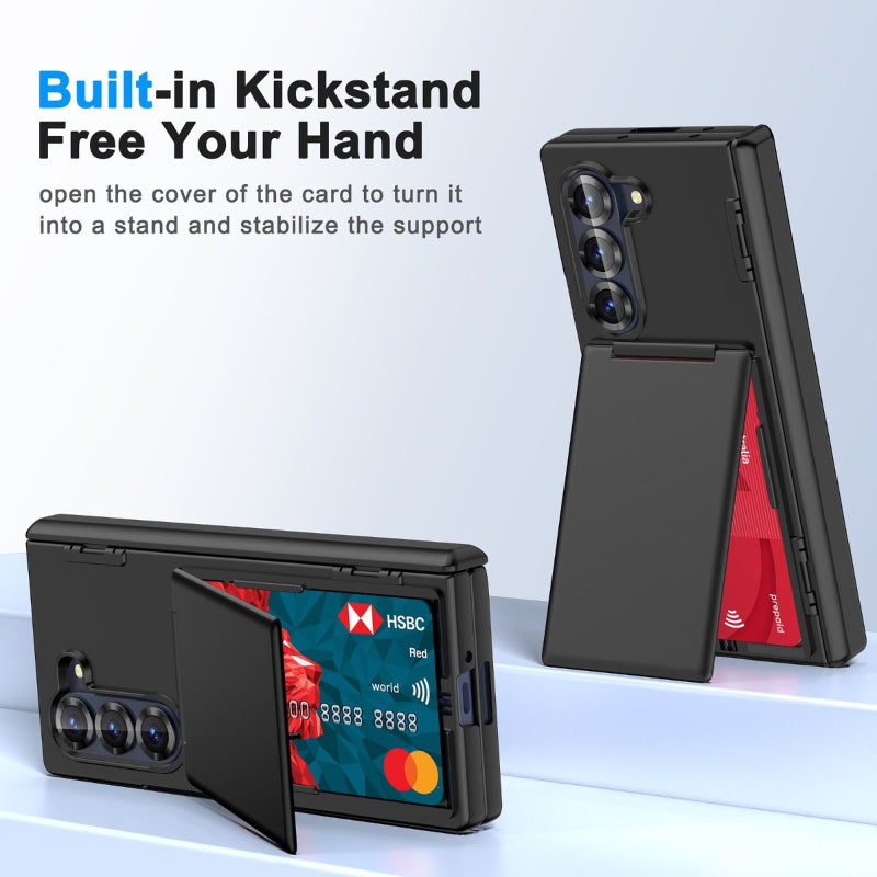 Samsung Z Fold 7 stand case with card space